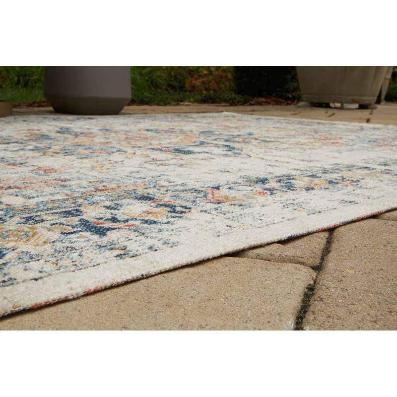 Oriental Indoor / Outdoor Rug, Rectangle 8' x 10'