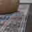 Alacati Ogee Medallion Machine-Washable Navy/Brown Rug-1987744299