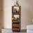 Nut-Brown Modern Solid wood Standard Bookcase