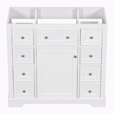 35.60'' Single Bathroom Vanity Base Only