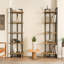 Alica 180cm H x 45.2cm W Corner Bookcase-436687652