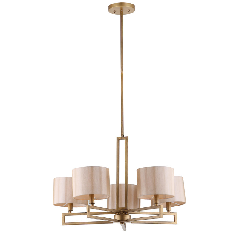 Lustre sphérique spoutnik à 5 lumières Glendive