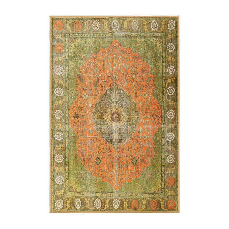 Carmiencke Oriental Indoor Rug, Rectangle 8' x 10'