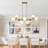 9 - Light Gold Kitchen Island Pendant