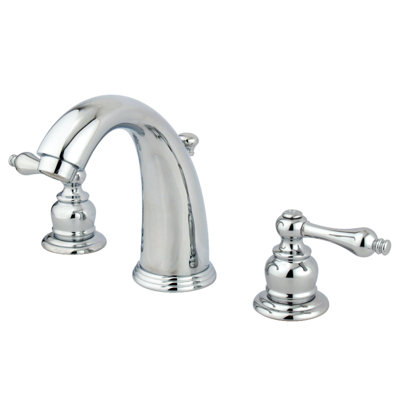 Victorian Widespread Bathroom Faucet with Drain