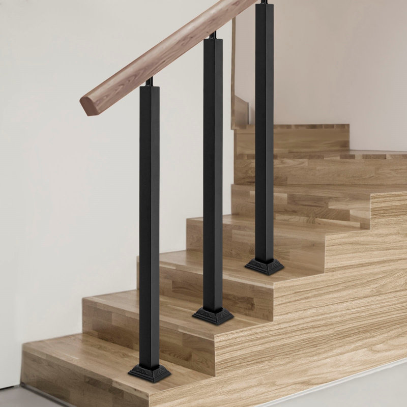 1pc Stair Balusters Post (handrails not included), 35.43" H x 3.15" W x 3.15" D