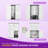 4.5 Ft. W X 2.5 Ft. D Resin Storage Shed with Shelves