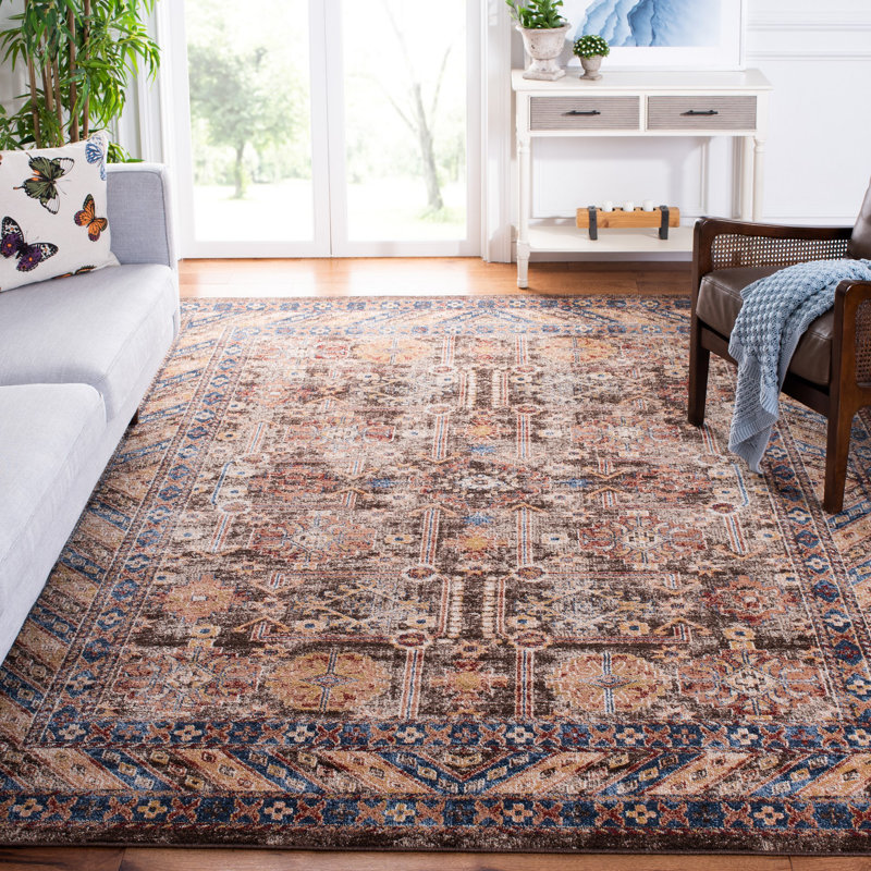 Bijar Performance Oriental Rug, Rectangle 4' x 6'