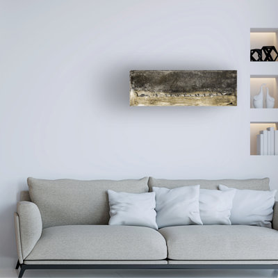«Footeprint Art Family Outing», art sur toile