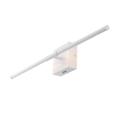 Gallatin Single Light Dimmable LED Armed Sconce