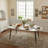 Extendable Dining Table Sets(Must include both Table and Chair) MDF Modern Home