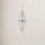 Luminaire suspendu DEL en chrome poli à 1 lumière Alic
