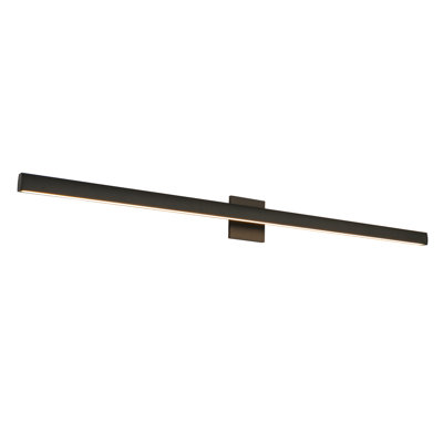 Vera 52-In Black LED Vanity Light