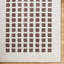 Brown Modern Shaggy Washable Rug, Chequered Anti-Slip Rug For Living Room, Dining Room, Bedroom, Kitchen-2100797636