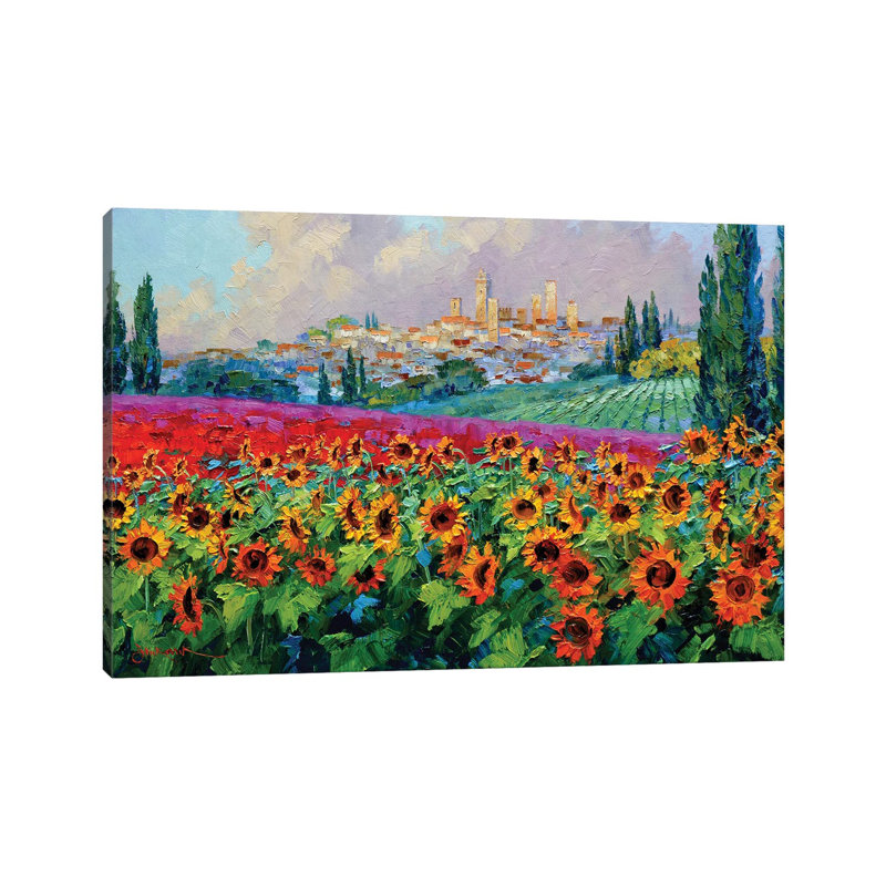 Dancing In The Wind by Mikki Senkarik - Wrapped Canvas Gallery-Wrapped Canvas Giclée, 20.32 cm H x 30.48 cm W