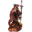 Statue de dragon rouge Ruth Thompson