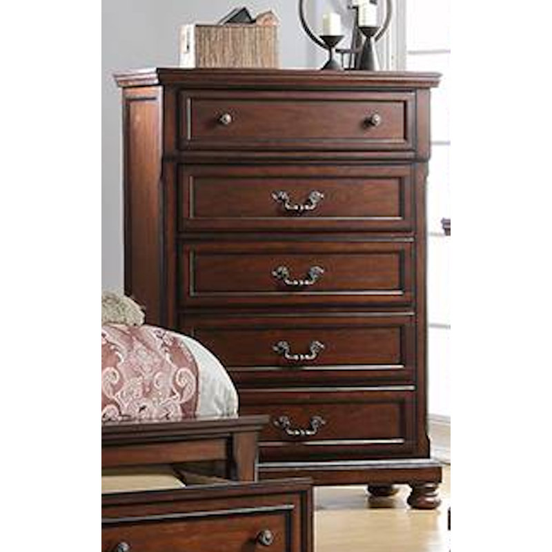 Sameul 39'' W 5 - Drawer Dresser