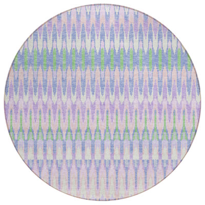 Malek Washable Abstract Indoor / Outdoor Rug