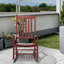Chaise berçante en bois Smooth Comfort