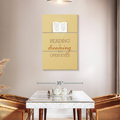 Tergel Reading Dreaming Quote