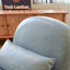 Chaise d'appoint rembourrée avec pieds en bois-130040398-130040396