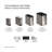 22-Liter Dual-Compartment Open-Top Trash Can-88684783
