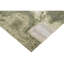 Hand Knotted Abstract Area Rug in Silver/Green-1671743713
