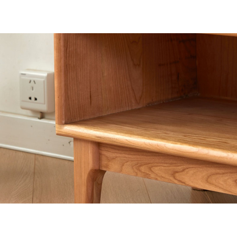 Solid Wood Shoe Storage Cabinet
