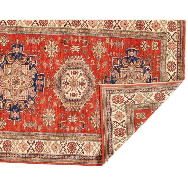 Tapis unique rouille 6 pi 9 po x 9 pi 5 po Leming