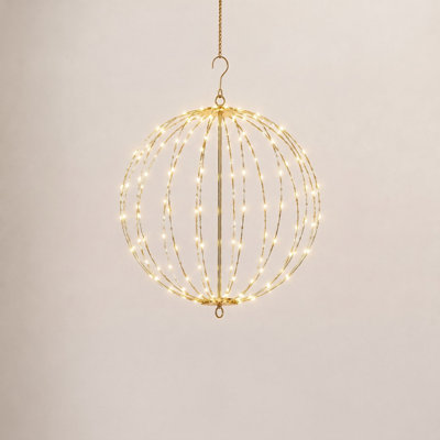20" 200-LED Hanging Light Sphere