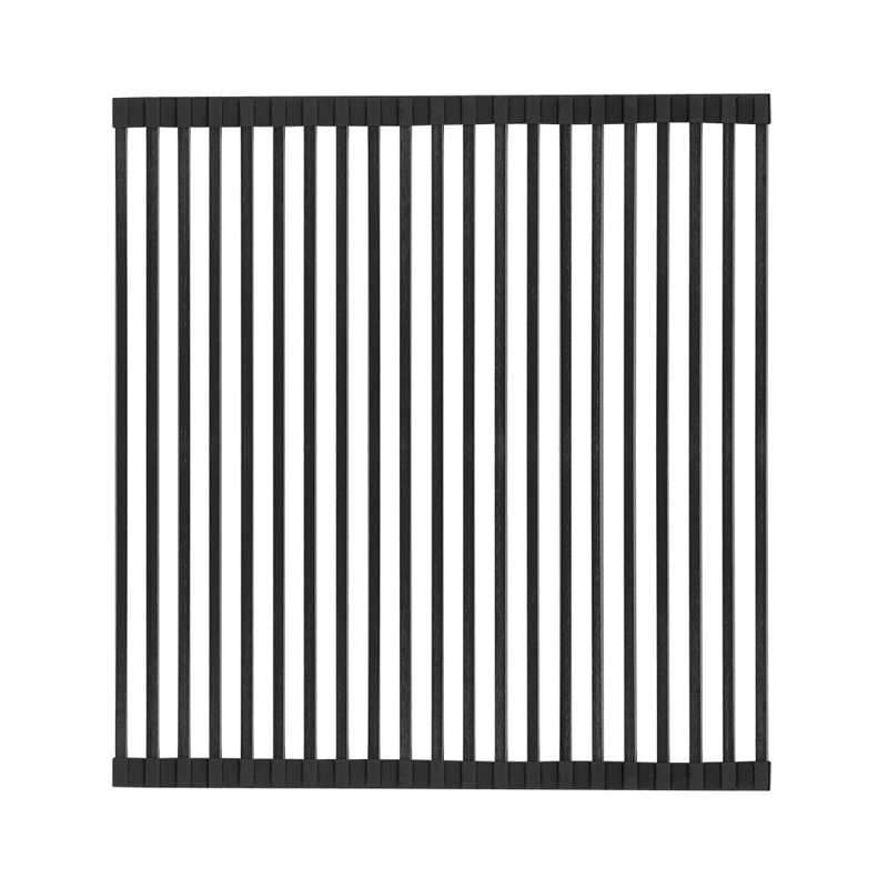Whitehaus Collection Over-the-sink Rolling Mat/ Sink Grid, Matte Black