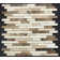 0.6" x 3" Marble Linear Mosaic Wall & Floor Tile