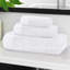 Ensemble de serviettes de bain 3 pièces en coton égyptien Olender-529471734