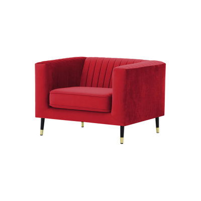 Clevenger Velvet Armchair