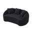 Causeuse 65 po en chenille moderne sans os rembourrée avec coussins décoratifs pour salon, chambre à coucher, appartement, chambre d'enfant-1265520693
