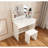 One drawer dresser table