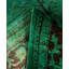 Overdyed Hand-Knotted Wool Modern-Contemporary Green Area Rug 6' 1" x 8' 10"