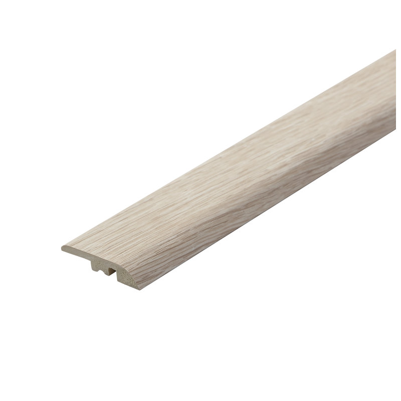 Vinyl 1.77'' W x 94.5'' L Overlap Reducer, Swiss Oak