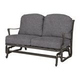Bel Air Loveseat Glider wih Sunbrella Cushions