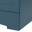 Ensemble de meuble-lavabo double 72 po avec 2 armoires, 2 tiroirs et plateau en marbre de culture Emlyn-107120774