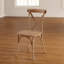 Chaise d'appoint en bois massif-6007905