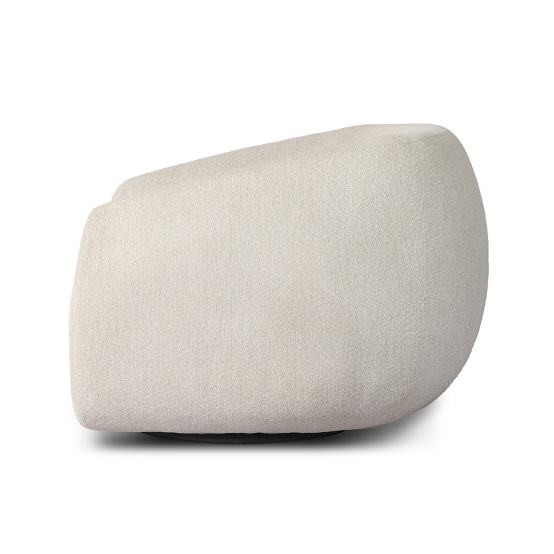 Channing Boucle Swivel Armchair