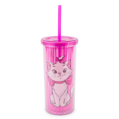 Disney The Aristocats Marie Carnival Cup With Lid And Straw | Holds 20 Ounces