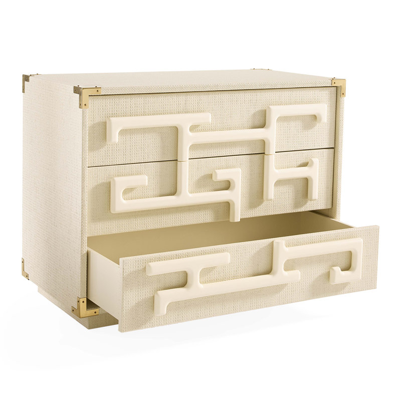 Commode à trois tiroirs Trousdale