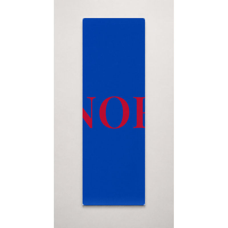 Drapeau de la Norvège, monogramme de diamant de luxe - blanc, bleu, rouge, H 30 po x l 10 po