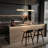 Zuno 1 - Light Minimalist LED Kitchen Island Linear Pendant-1279874678