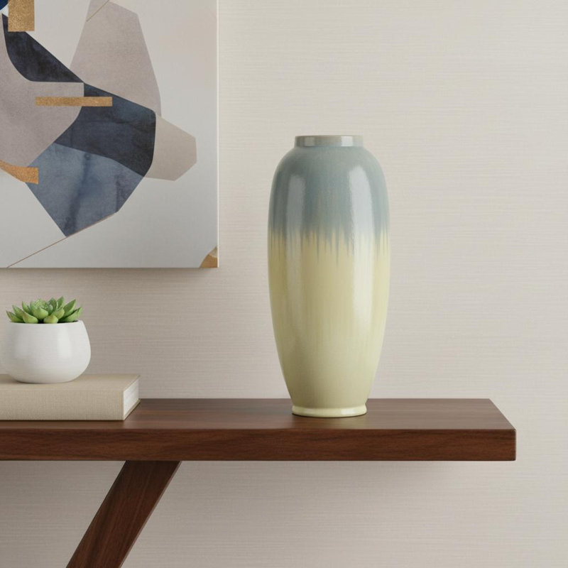 Vase de table en céramique 16 "
