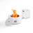 Outdoor Propane Fire Pit Table with Hidden Tank Storage-1558956012