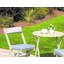 Seoul 2-Person Acacia Wood Patio Dining Set with Round Table, Cushions Included-71643380