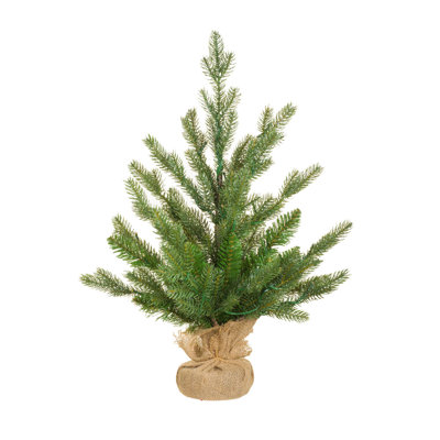 Sapin de Noël à DEL vert chaud en PVC / Pe Douglas